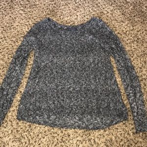 Grey Marled Sweater.